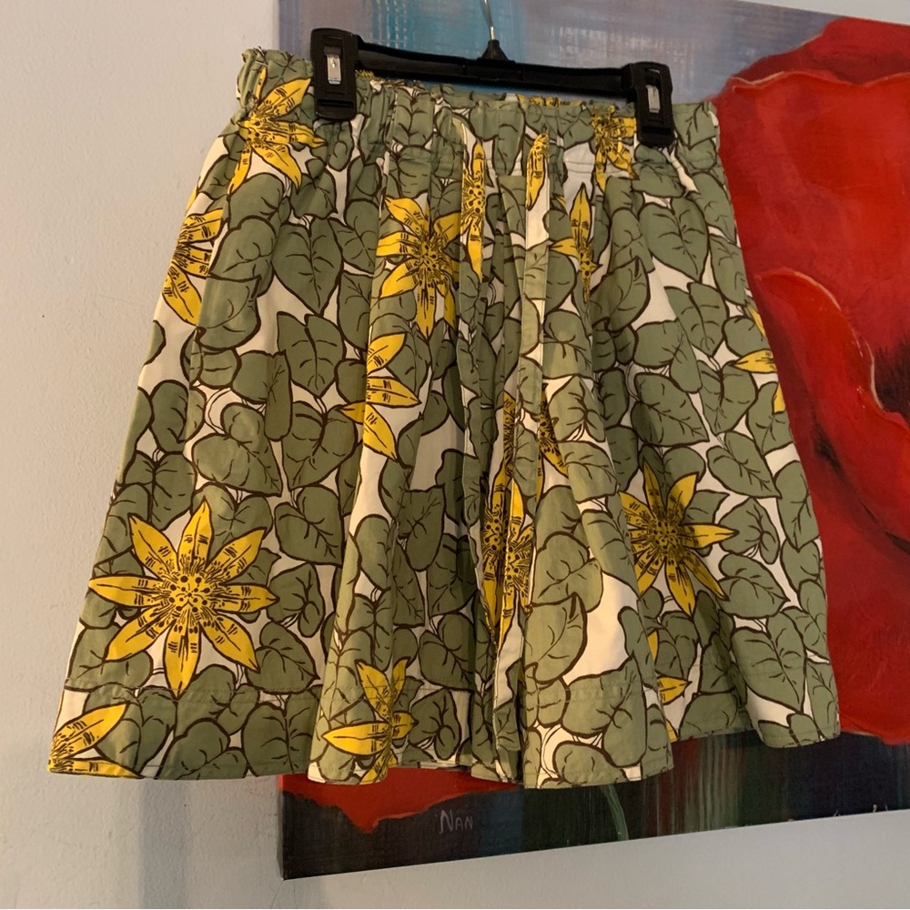 Jw Anderson X Uniqlo Floral Flared Shorts Size Xs Euc